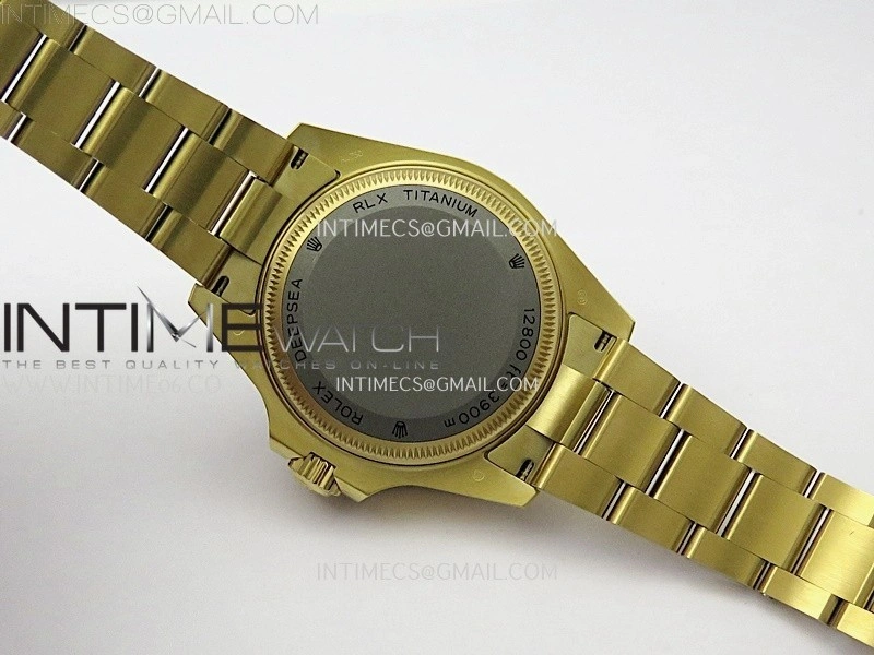 Sea-Dweller DEEPSEA 136668LB "D-BLUE" YG 3EF Best Edition Blue Dial On RG Oyster Bracelet VR3235