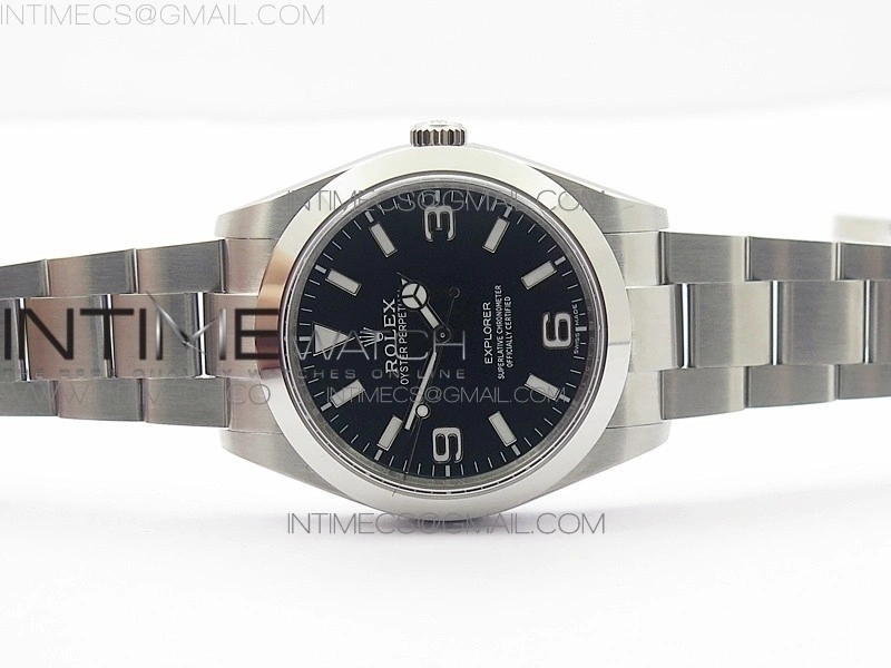 EXPLORER I 214270 39mm BP 1:1 Best Edition Black Dial 904L SS Case and Bracelet