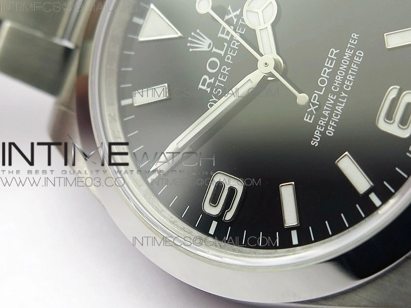 EXPLORER I 214270 39mm BP 1:1 Best Edition Black Dial 904L SS Case and Bracelet