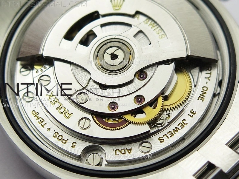 DateJust 36 SS 126234 VSF 1:1 Best Edition 904L Steel Green Leaves Dial Diamonds Markers on Jubilee Bracelet VS3235