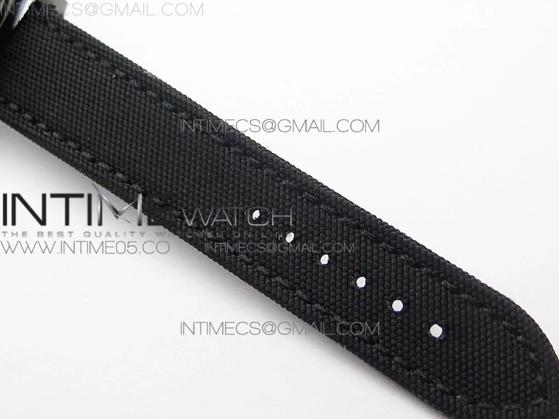 AVENGER Boutique Edition V17310 Dia Bezel Ti DLC 1:1 Best Edition Yellow Dial on Nylon Strap A2824
