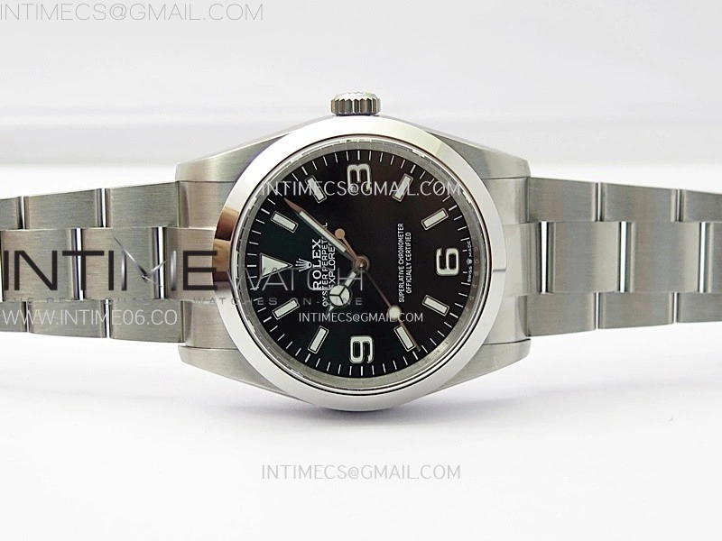 Explorer 124270 36mm SS BP 1:1 Best Edition Black Dial on SS Bracelet SA3230