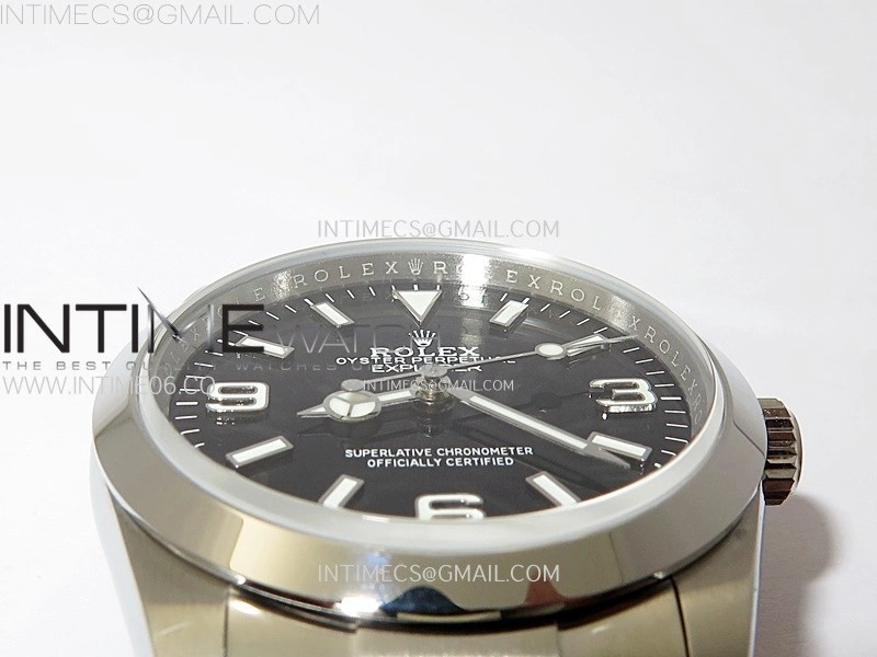 Explorer 124270 36mm SS BP 1:1 Best Edition Black Dial on SS Bracelet SA3230
