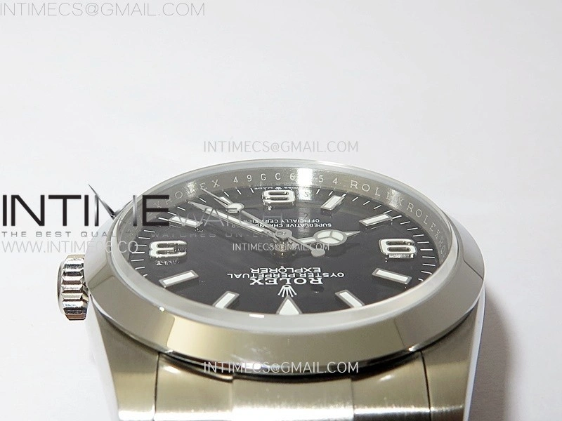 Explorer 124270 36mm SS BP 1:1 Best Edition Black Dial on SS Bracelet SA3230