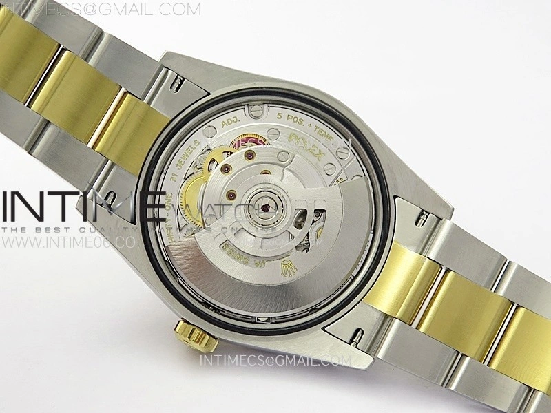 Explorer 124270 36mm SS YG BP 1:1 Best Edition Black Dial on SS Bracelet SA3230