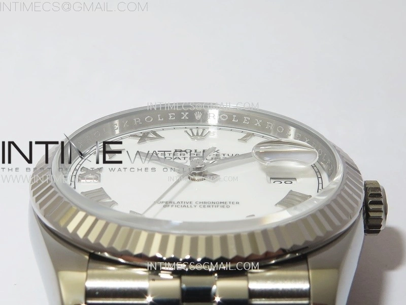 DateJust 36 SS 126234 VSF 1:1 Best Edition 904L Steel White Dial Roman Markers on Jubilee Bracelet VS3235