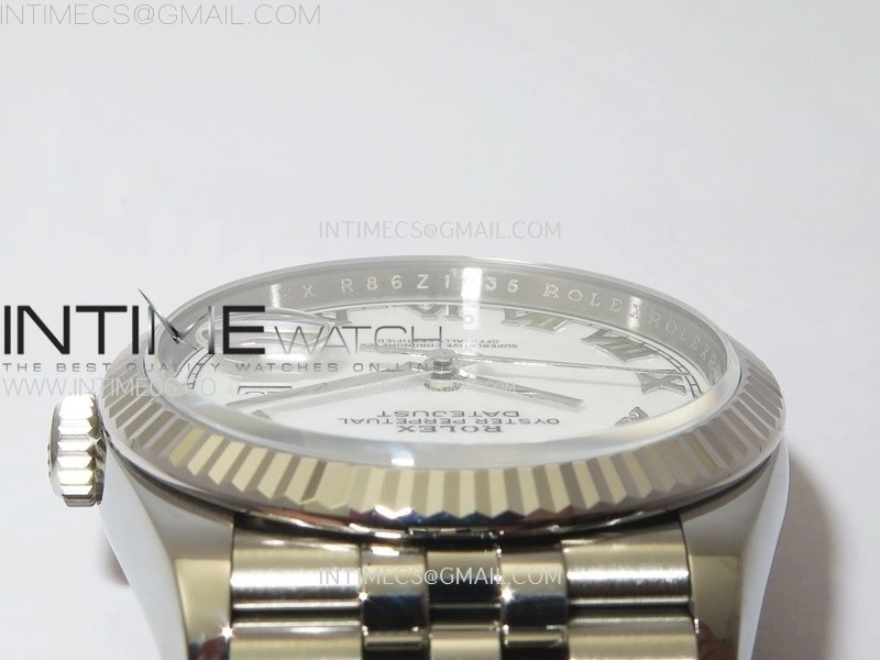 DateJust 36 SS 126234 VSF 1:1 Best Edition 904L Steel White Dial Roman Markers on Jubilee Bracelet VS3235
