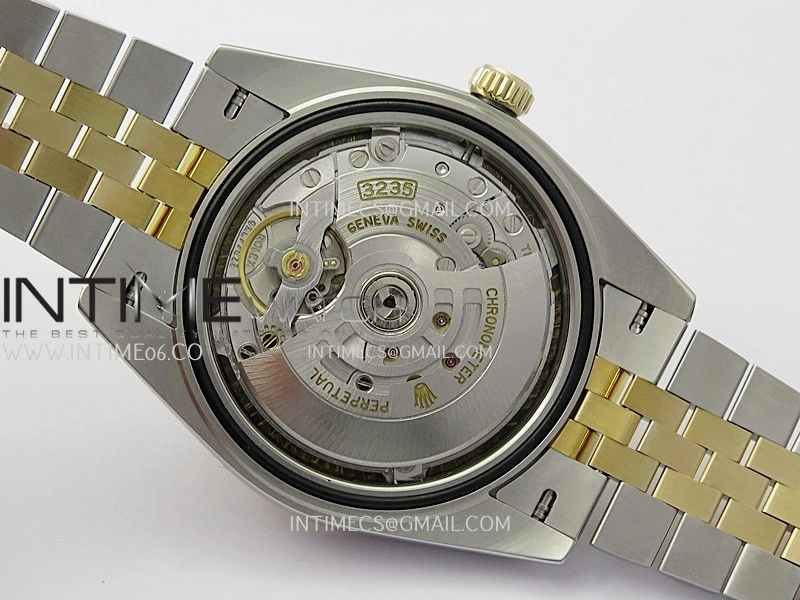DateJust 41mm 126333 Wrapped SS YG 3EF 1:1 Best Edition Black Dial Stick Marker on Wrapped SS YG Jubilee Bracelet A3235
