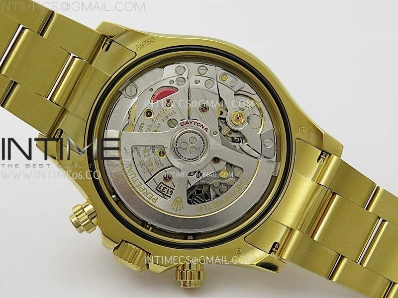 Daytona 126508 Gain Weight YG QF 1:1 Best Edition Black Dial YG Subdial Diamond Markers on YG Bracelet SH4131 V6
