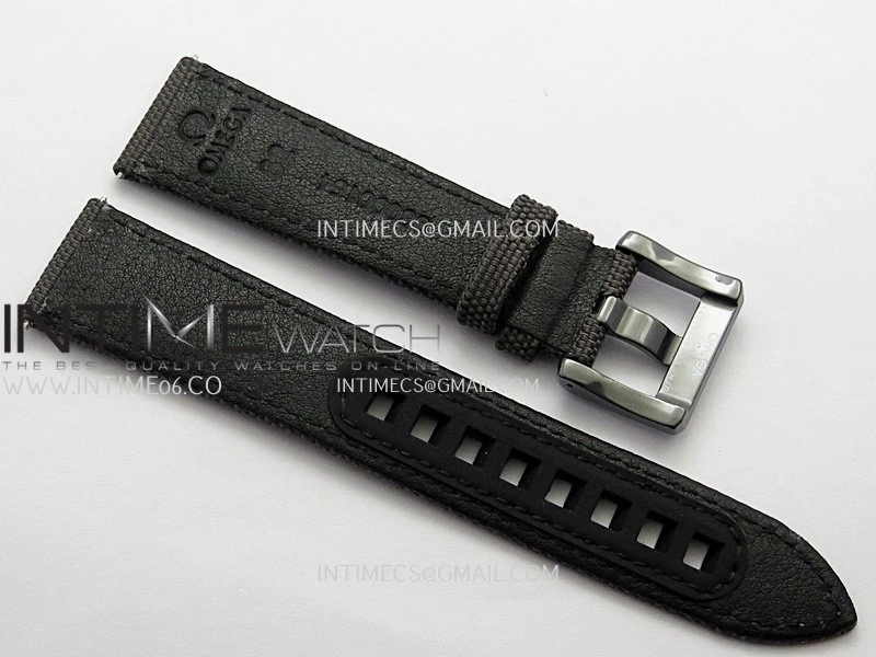 Speedmaster 44mm Ceramic SMF 1:1 Best Edition Black Skeleton Dial Yellow Hands On Yellow Leather Strap A3869