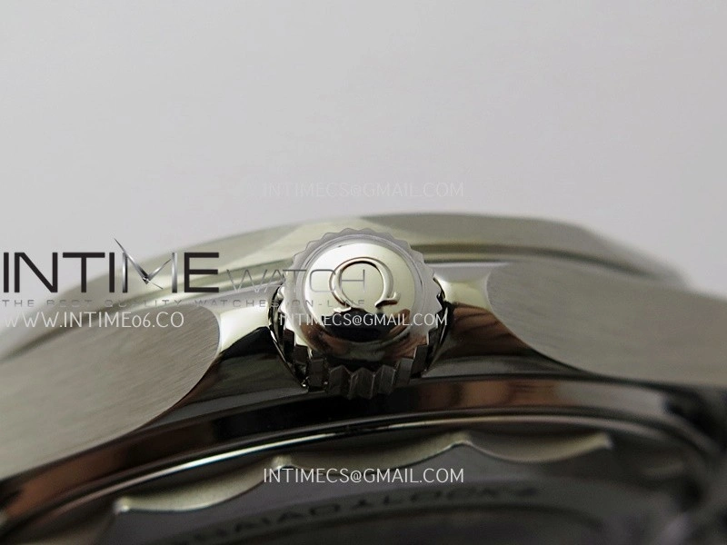 Seamaster Diver 300M 007 SS V4 VSF 1:1 Best Edition Black Wave Textured Dial On SS Bracelet Super Clone Asian 8800