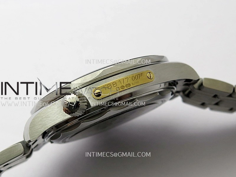 Seamaster Diver 300M 007 SS V4 VSF 1:1 Best Edition Black Wave Textured Dial On SS Bracelet Super Clone Asian 8800