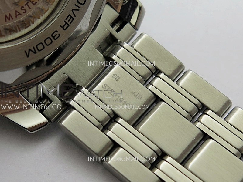 Seamaster Diver 300M 007 SS V4 VSF 1:1 Best Edition Black Wave Textured Dial On SS Bracelet Super Clone Asian 8800