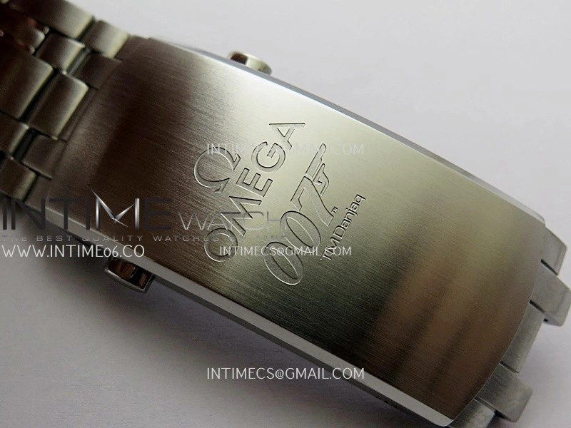 Seamaster Diver 300M 007 SS V4 VSF 1:1 Best Edition Black Wave Textured Dial On SS Bracelet Super Clone Asian 8800