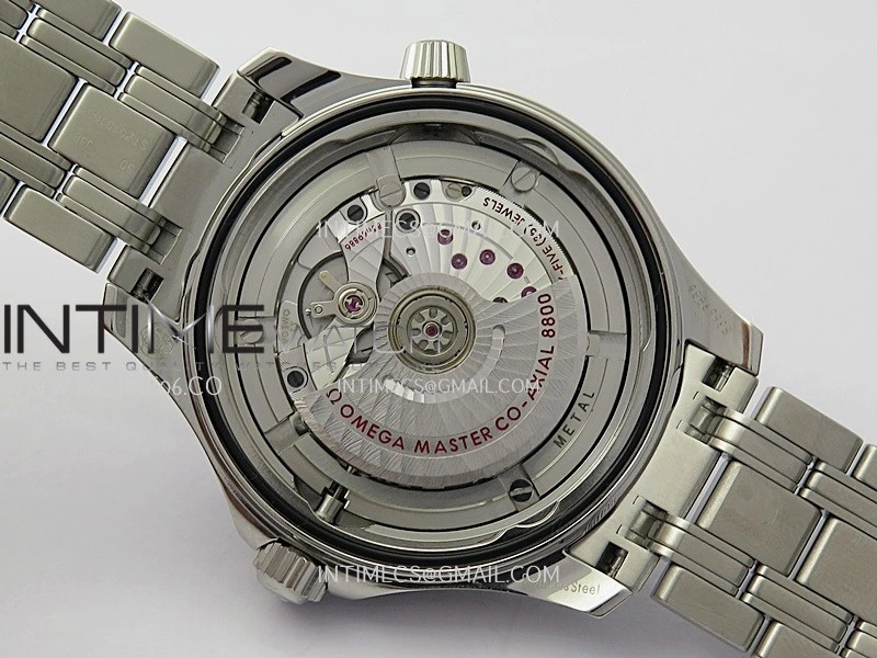 Seamaster Diver 300M 007 SS V4 VSF 1:1 Best Edition Black Wave Textured Dial On SS Bracelet Super Clone Asian 8800