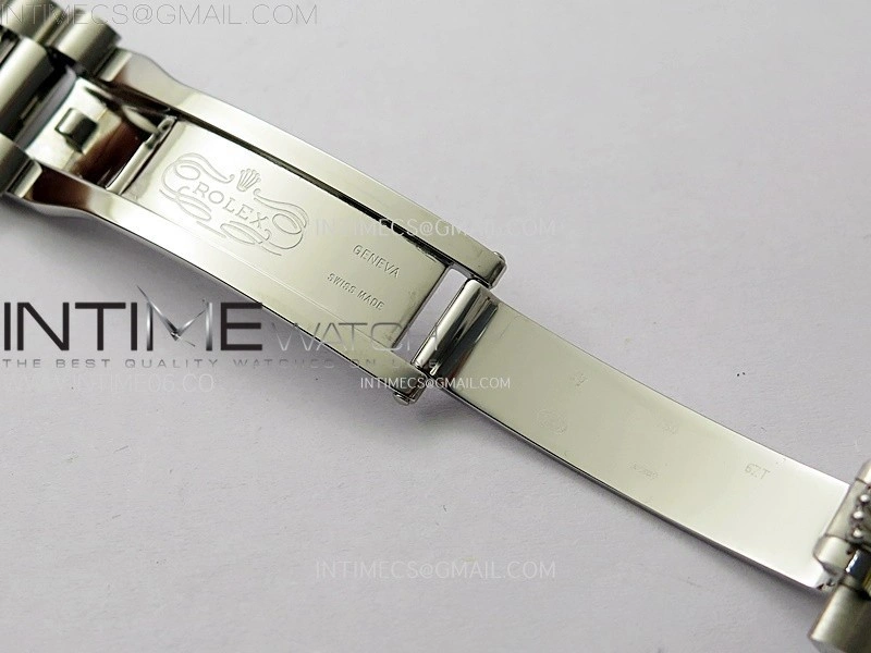 Day Date 36mm Gain Weight SS tungsten APSF 1:1 Best Edition Blue Dial Diamond Roman Markers on SS President Bracelet A3255