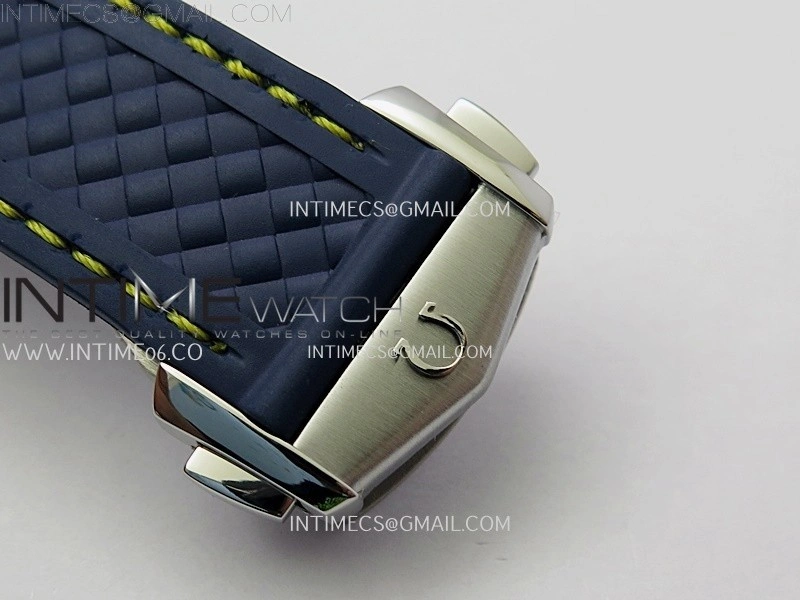 Aqua Terra 150M Master VSF 1:1 Best Edition Blue Dial Yellow Second On Blue Rubber Strap A8900 Super Clone