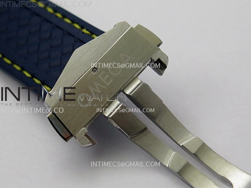 Aqua Terra 150M Master VSF 1:1 Best Edition Blue Dial Yellow Second On Blue Rubber Strap A8900 Super Clone