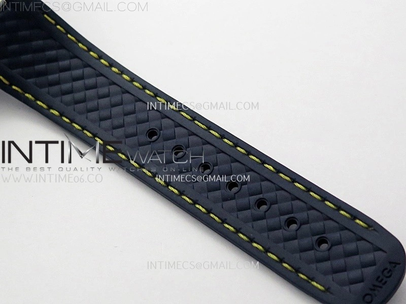 Aqua Terra 150M Master VSF 1:1 Best Edition Blue Dial Yellow Second On Blue Rubber Strap A8900 Super Clone