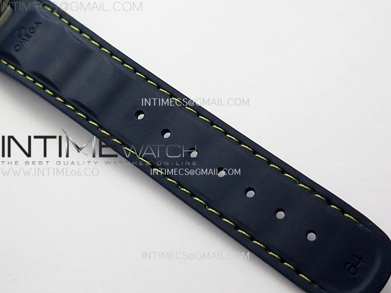 Aqua Terra 150M Master VSF 1:1 Best Edition Blue Dial Yellow Second On Blue Rubber Strap A8900 Super Clone