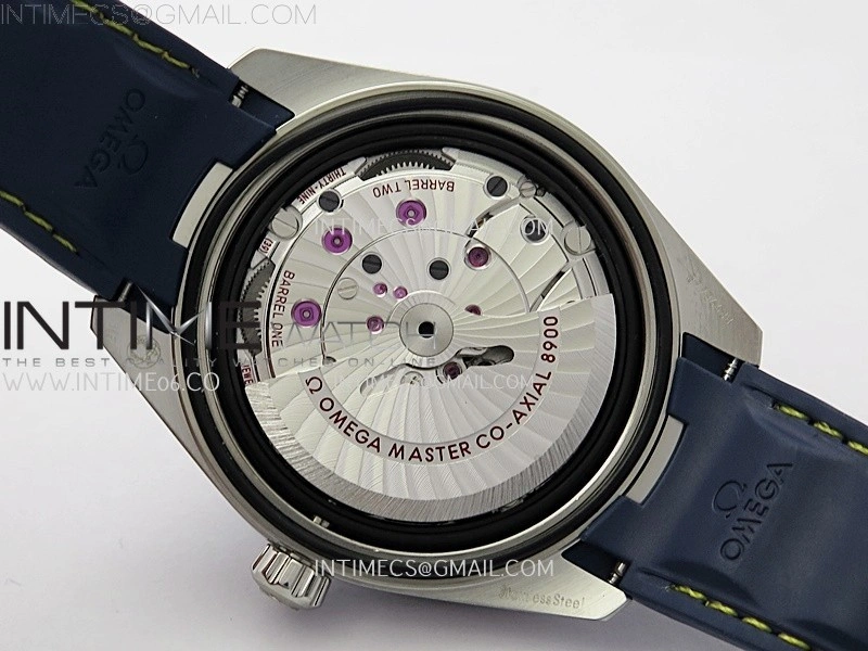 Aqua Terra 150M Master VSF 1:1 Best Edition Blue Dial Yellow Second On Blue Rubber Strap A8900 Super Clone