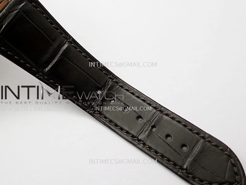 Nautilus 5711 1R RG 3KF 1:1 Best Edition Brown Textured Dial on Brown Leather Strap A324 Super Clone V2