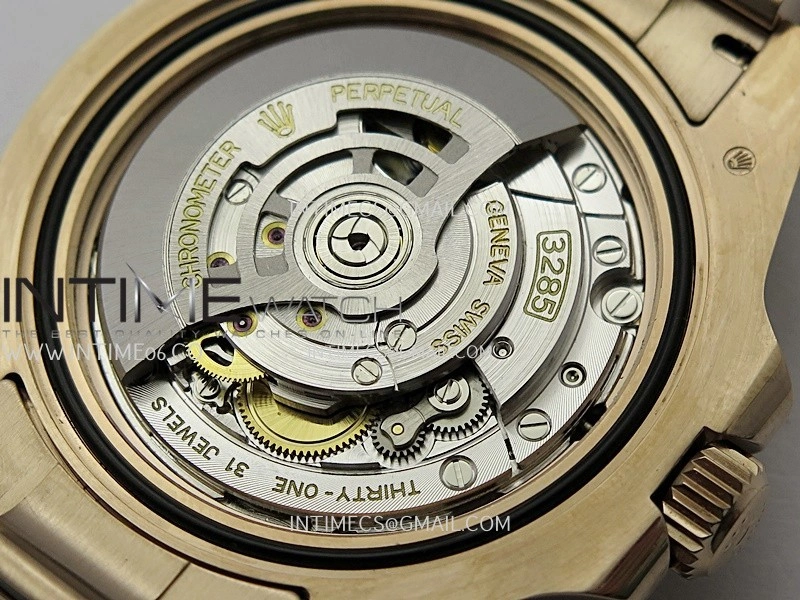 GMT-Master II 126715 CHNR RG 3EF 1:1 Best Edition Everrose Tiger Iron Dial On RG Bracelet Super Clone VR3285 CHS