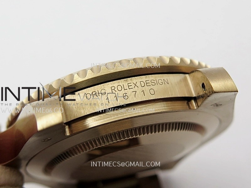 GMT-Master II 126715 CHNR RG 3EF 1:1 Best Edition Everrose Tiger Iron Dial On RG Bracelet Super Clone VR3285 CHS