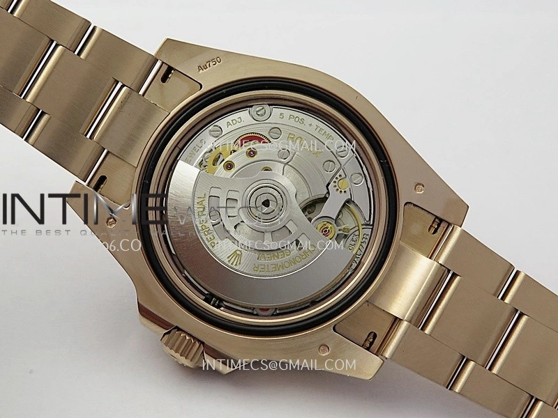GMT-Master II 126715 CHNR RG ARF 1:1 Best Edition Everrose Tiger Iron Dial On RG Bracelet Super Clone VR3285 CHS
