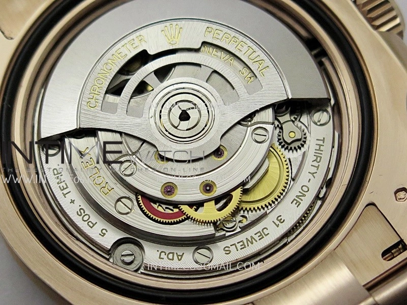 GMT-Master II 126715 CHNR RG ARF 1:1 Best Edition Everrose Tiger Iron Dial On RG Bracelet Super Clone VR3285 CHS