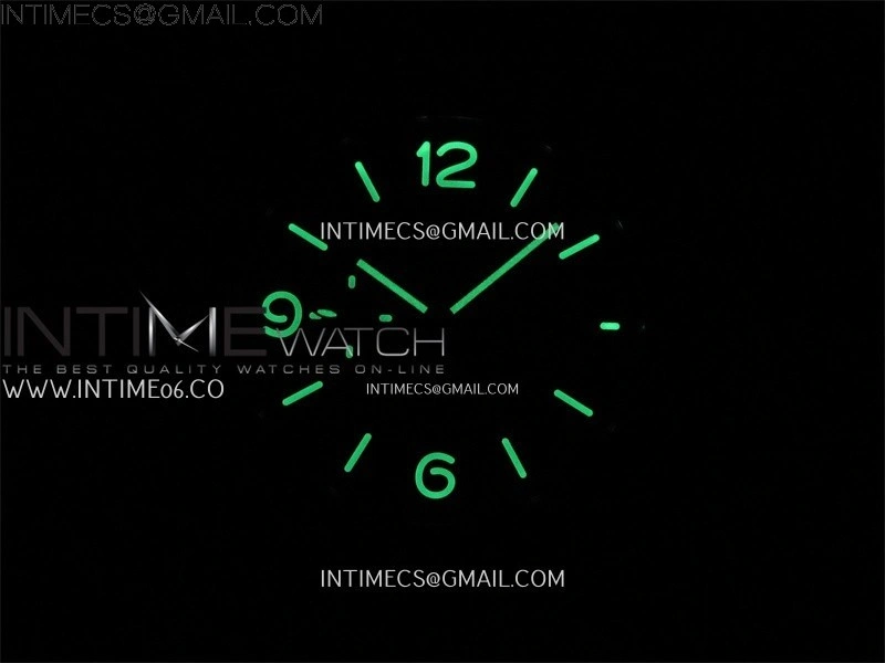 PAM1412 Z Satin-polished steel VSF 1:1 Best Edition Green Shaed Dial on Black Rubber Strap Asian P9010 super clone