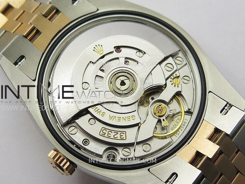 DateJust 36 SS 126231 904L SS RG VSF 1:1 Best Edition Silver Fluted Dial Diamonds Markers on Jubilee Bracelet VS3235