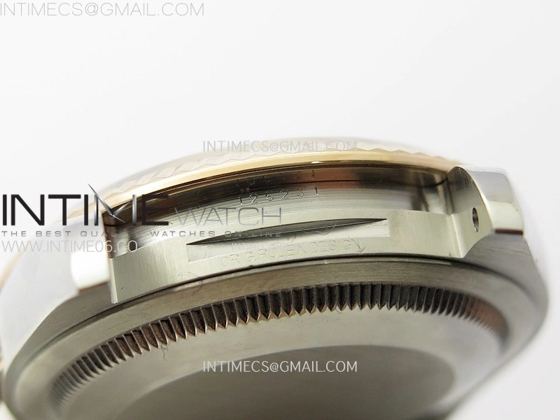 DateJust 36 SS 126231 904L SS RG VSF 1:1 Best Edition Silver Fluted Dial Diamonds Markers on Jubilee Bracelet VS3235