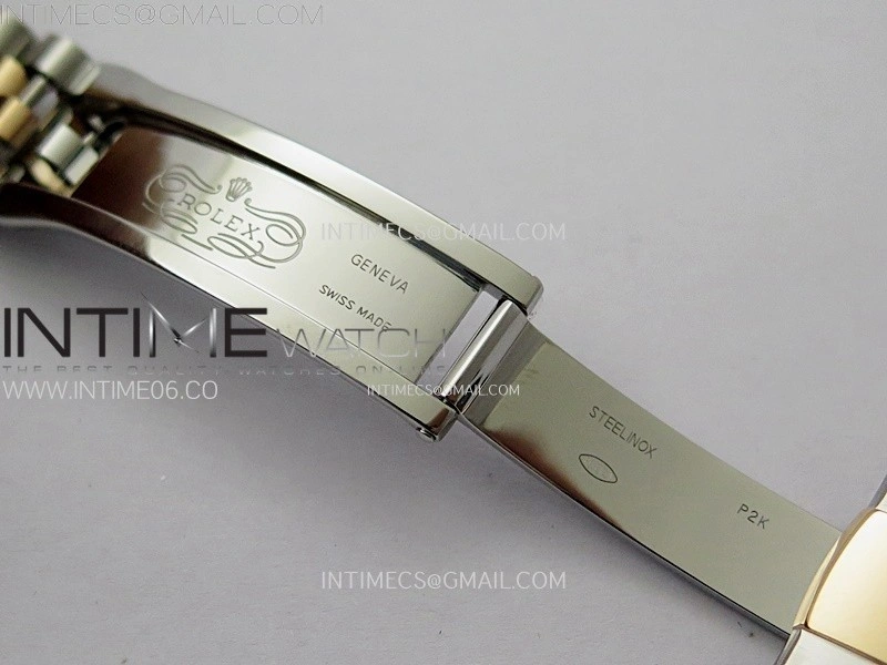 DateJust 36 126281 904L SS RG VSF 1:1 Best Edition Silver Fluted Dial Diamonds Markers on Jubilee Bracelet VS3235