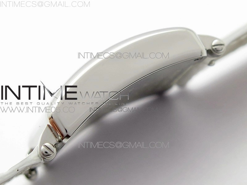 Master Square SS Ladies ZF 1:1 Best Edition White Colorful Arabic Dial on White Leather Strap Ronda Quartz