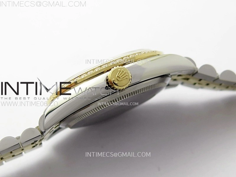 DateJust 36MM 126283 SS YG APSF 1:1 Best Edition White MOP Dial Diamond Markers on SS YG Jubilee Bracelet SA3235