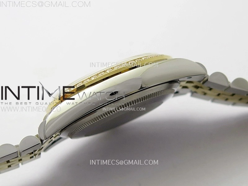 DateJust 36MM 126283 SS YG APSF 1:1 Best Edition White MOP Dial Diamond Markers on SS YG Jubilee Bracelet SA3235