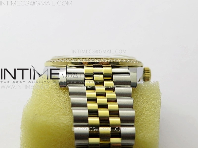 DateJust 36MM 126283 SS YG APSF 1:1 Best Edition White MOP Dial Diamond Markers on SS YG Jubilee Bracelet SA3235