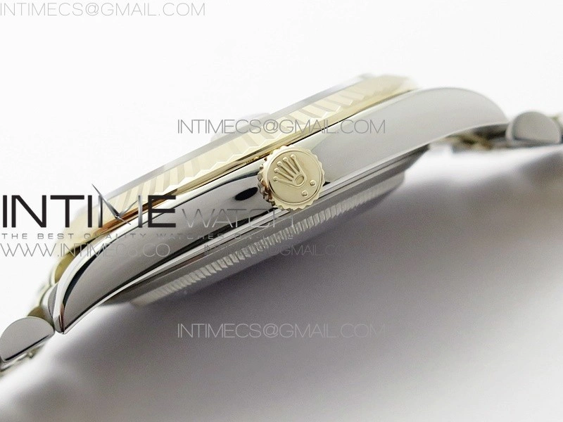 DateJust 41 126333 Wrapped SS YG 3EF 1:1 Best Edition YG Dial Crystal Markers on Wrapped SS YG Jubilee Bracelet A3235