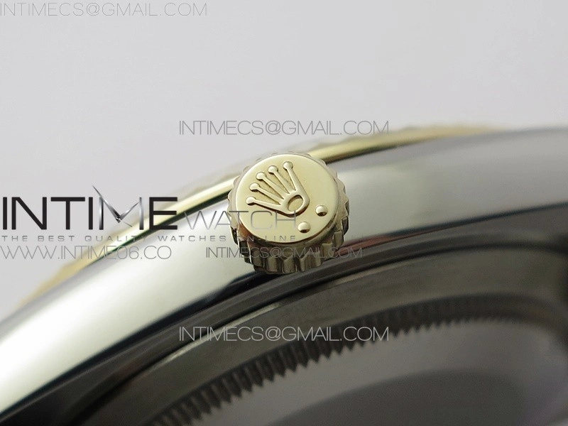 DateJust 41 126333 Wrapped SS YG 3EF 1:1 Best Edition YG Dial Crystal Markers on Wrapped SS YG Jubilee Bracelet A3235