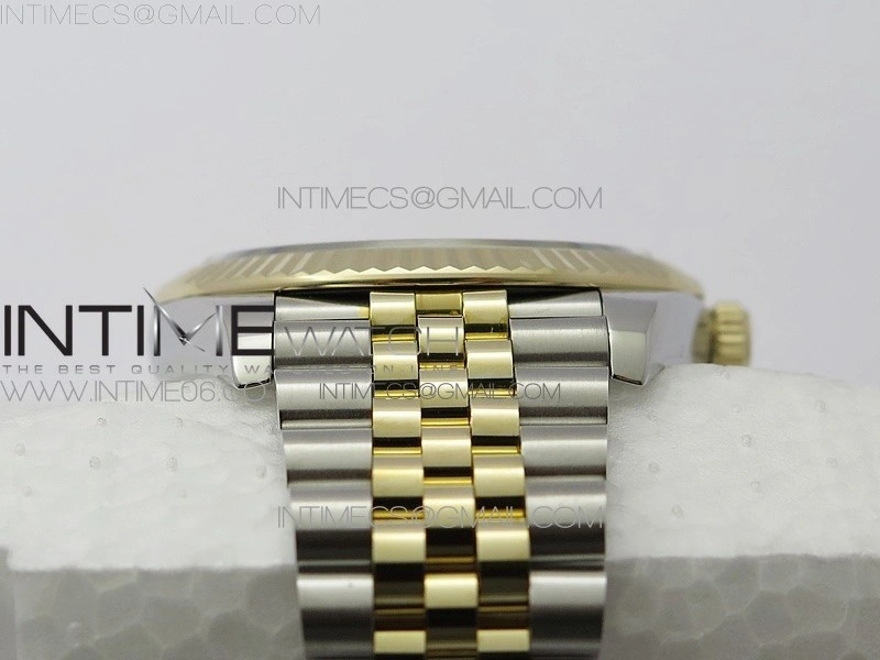 DateJust 41 126333 Wrapped SS YG 3EF 1:1 Best Edition YG Dial Crystal Markers on Wrapped SS YG Jubilee Bracelet A3235