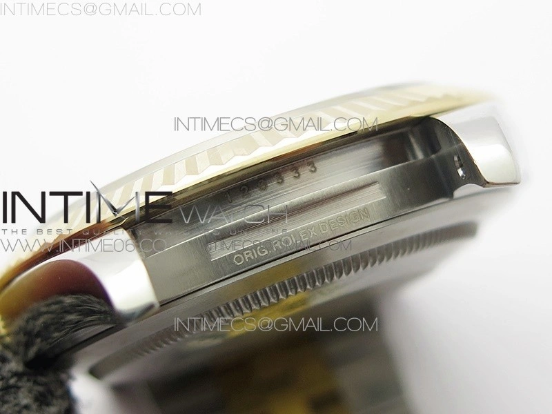 DateJust 41 126333 Wrapped SS YG 3EF 1:1 Best Edition YG Dial Crystal Markers on Wrapped SS YG Jubilee Bracelet A3235