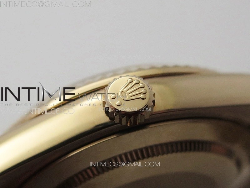 DayDate 40mm 228235 GMF 1:1 Gain Weight RG Tungsten Green Dial Roman Markers on President Bracelet A3255