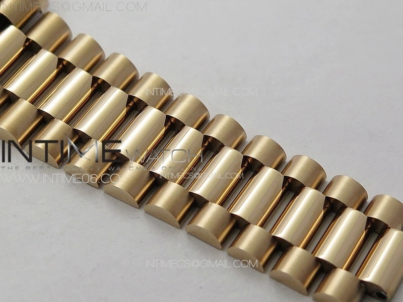 DayDate 40mm 228235 GMF 1:1 Gain Weight RG Tungsten Green Dial Roman Markers on President Bracelet A3255