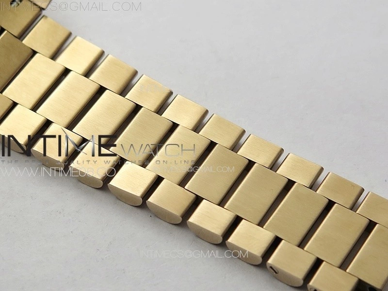 DayDate 40mm 228235 GMF 1:1 Gain Weight RG Tungsten Green Dial Roman Markers on President Bracelet A3255