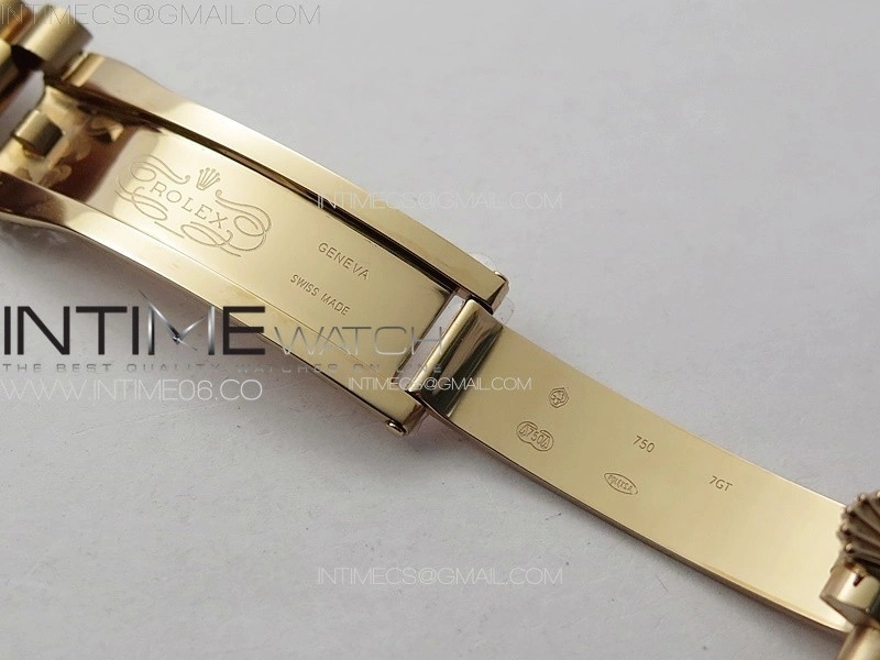DayDate 40mm 228235 GMF 1:1 Gain Weight RG Tungsten Green Dial Roman Markers on President Bracelet A3255