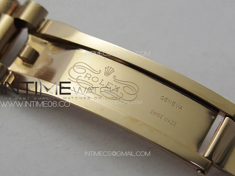 DayDate 40mm 228235 GMF 1:1 Gain Weight RG Tungsten Green Dial Roman Markers on President Bracelet A3255