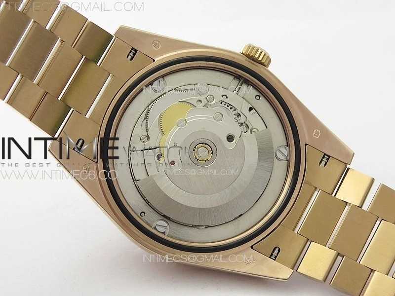 DayDate 40mm 228235 GMF 1:1 Gain Weight RG Tungsten Green Dial Roman Markers on President Bracelet A3255