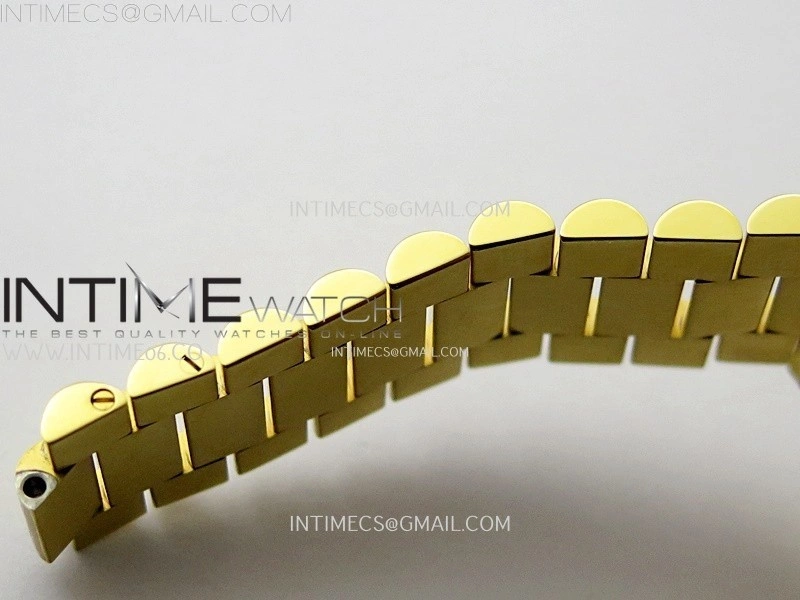 Day Date 228238 40mm 904L YG 1:1 AR+F Best Edition Green Gradient Dial Roman Markers on YG President Bracelet SA3255