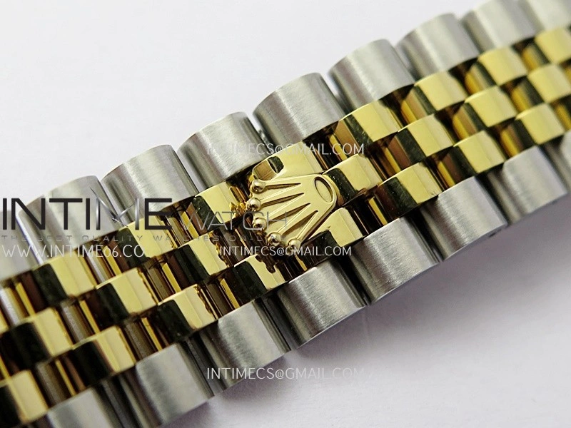 DateJust 31mm 904L SS YG AR+F Best Edition White MOP Dial Diamond Marker On 904L SS YG Jubilee Bracelet A2236